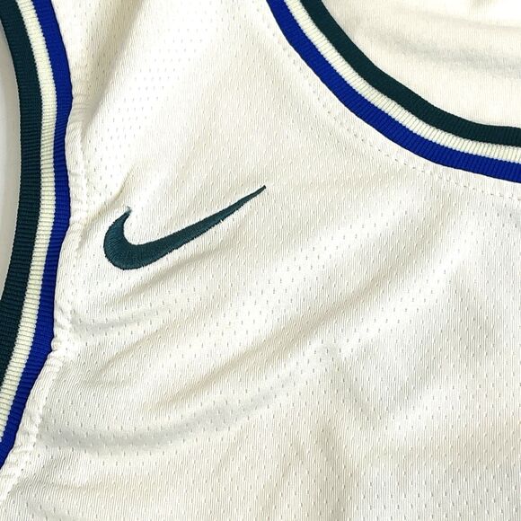 Nike Jrue Holiday Milwaukee Bucks Cream City 21 Swingman‎ Basketball Jersey XXXL - Picture 15 of 16